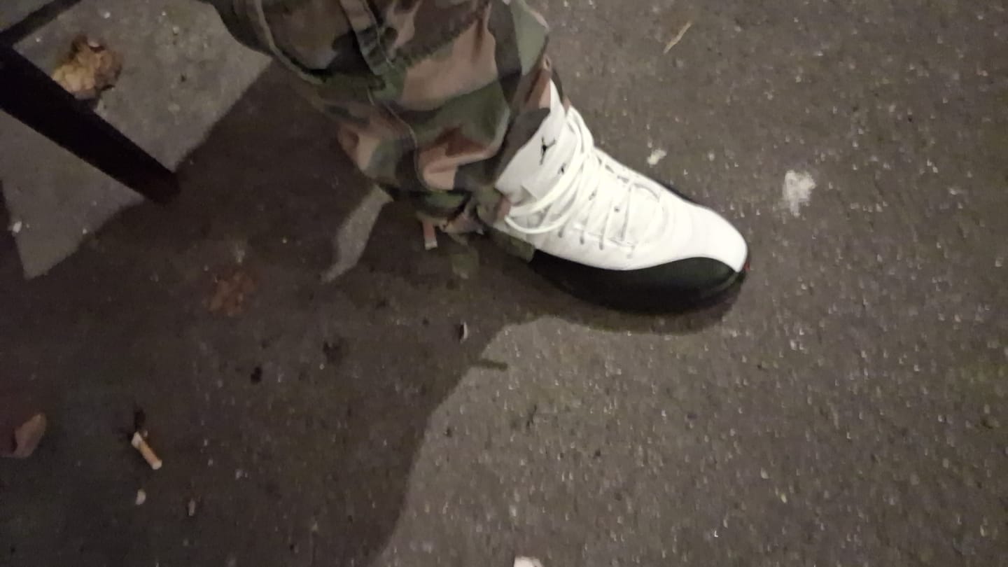 Customer photo review of Air Jordan 12 Retro "Taxi" - Men's