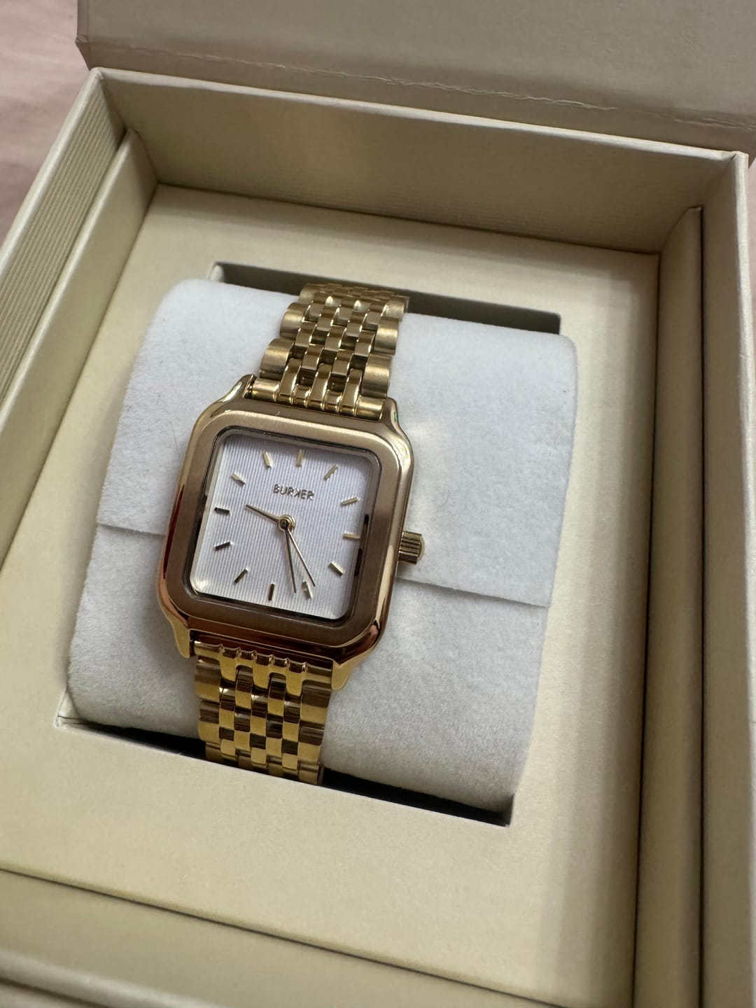 Customer photo review of Macy Gold White