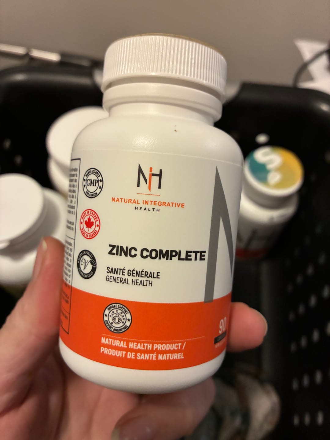 Customer photo review of NIH - Zinc Complete - 90 capsules