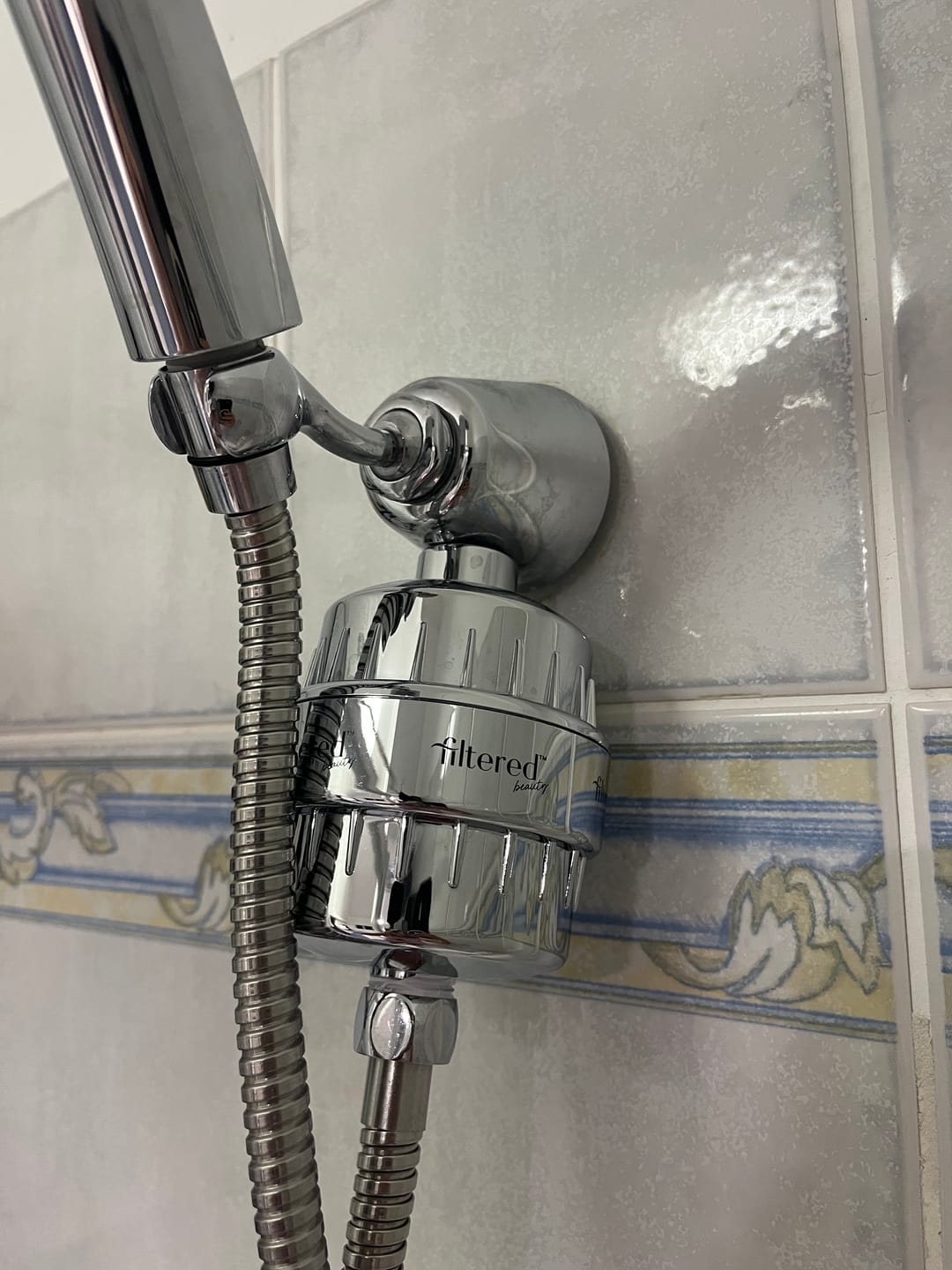 Customer photo review of Shower Purifier - Silver