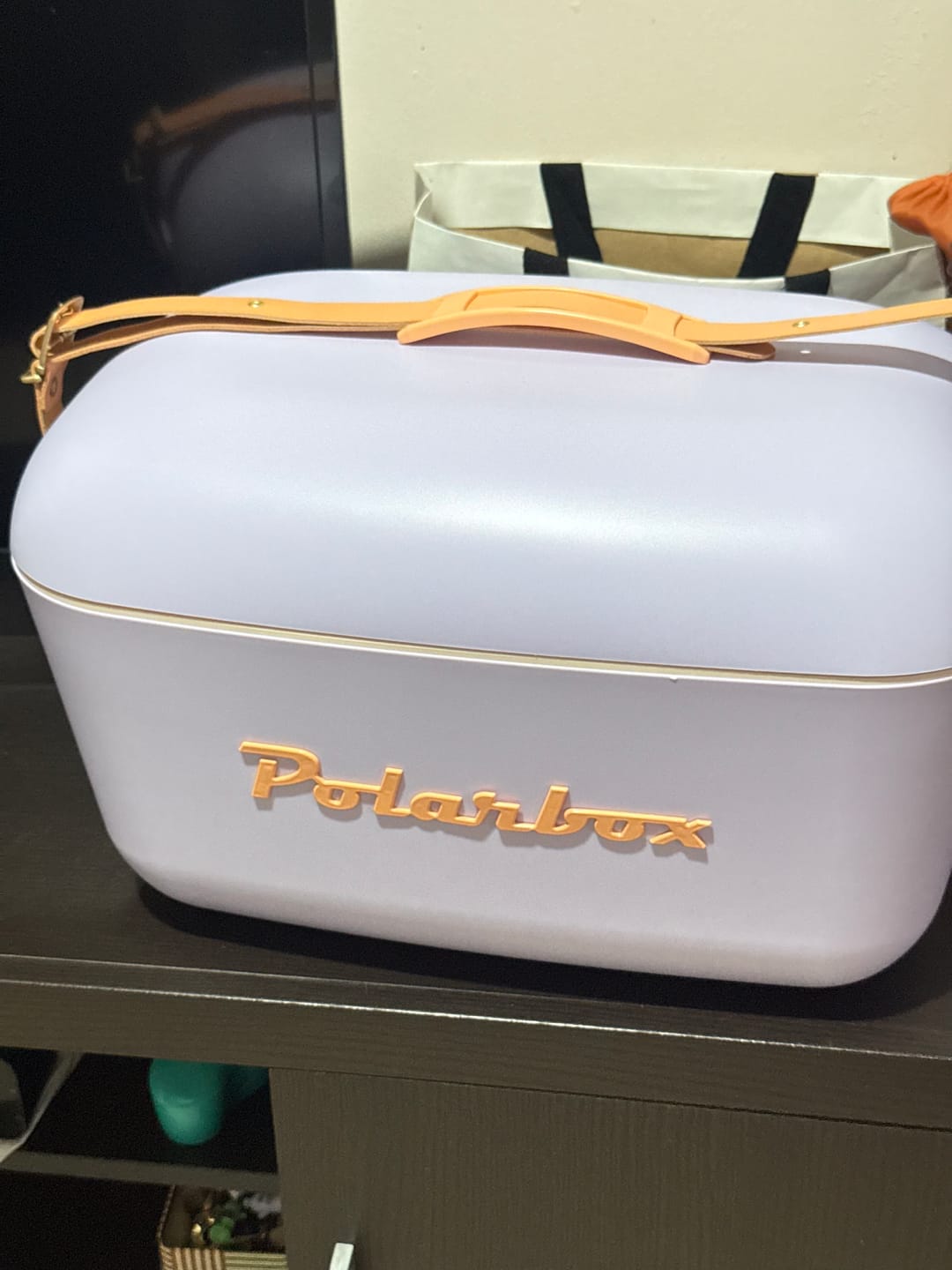 Customer photo review of Polarbox Retro Cooler Box 20L / 12L Purple