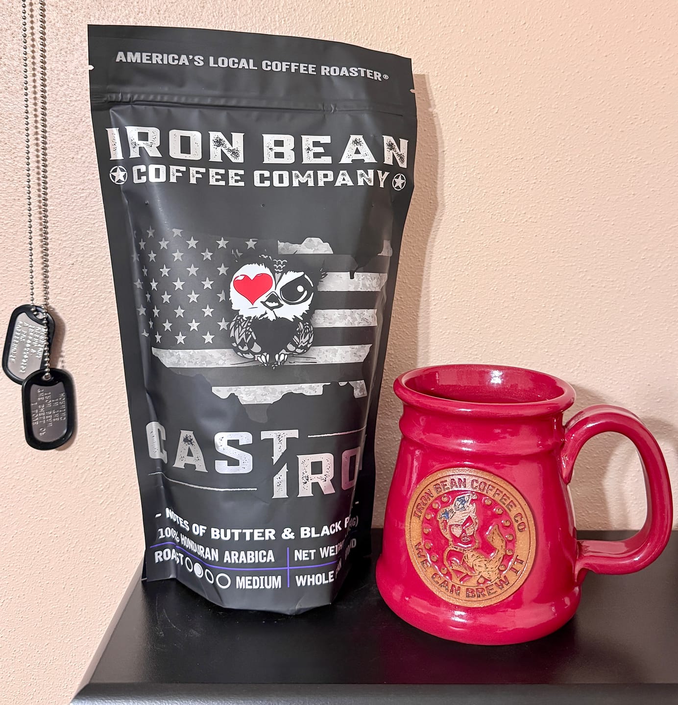 Customer photo review of Cast Iron™ - Med Roast