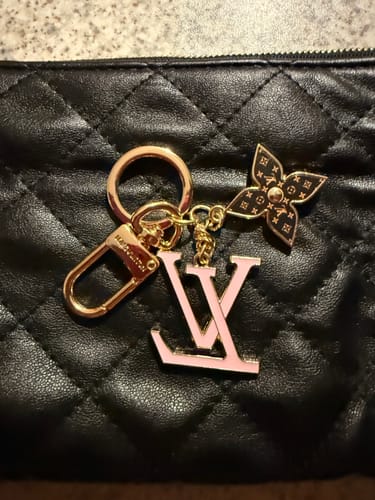 Customer photo review of LV Iconic Enamel Bag Charm