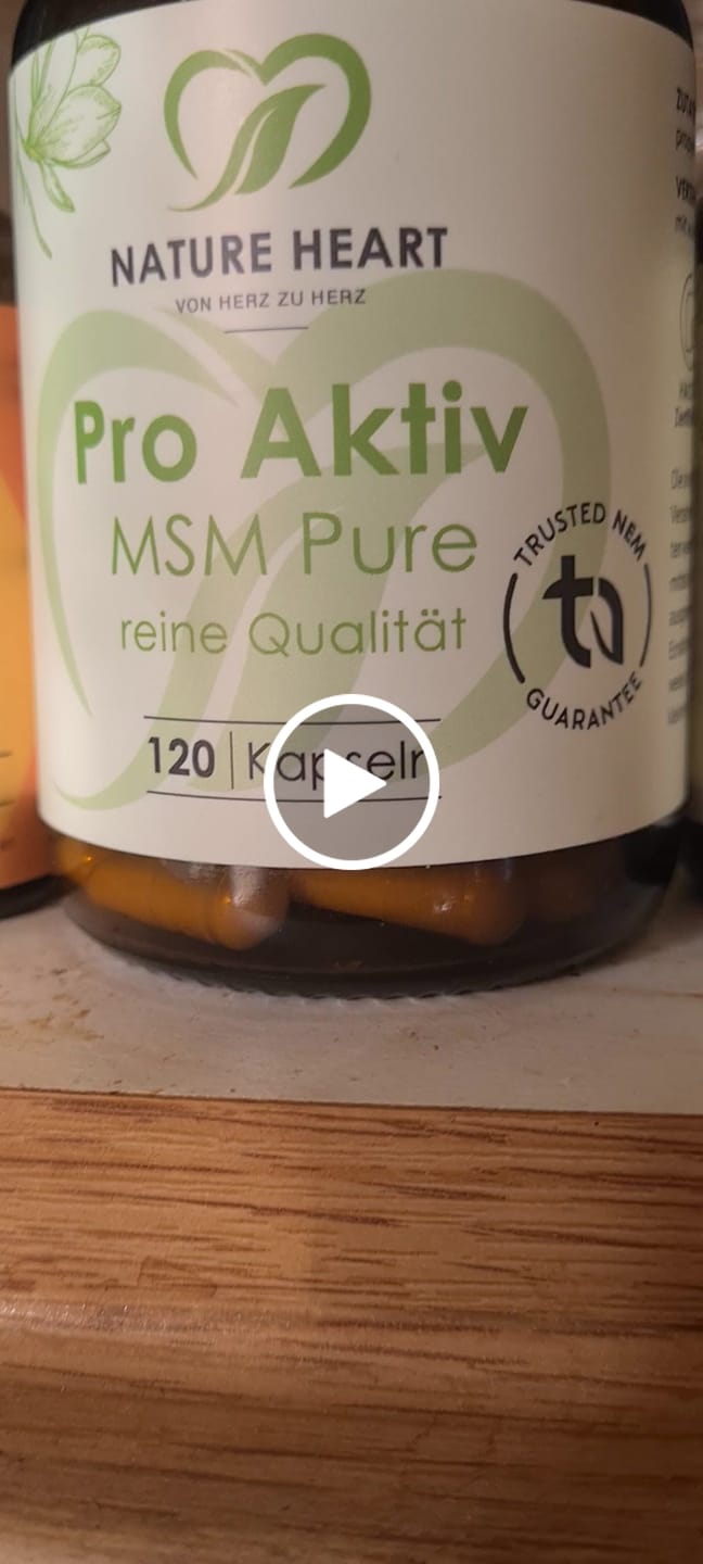 Customer video review of MSM Pure Pro Aktiv