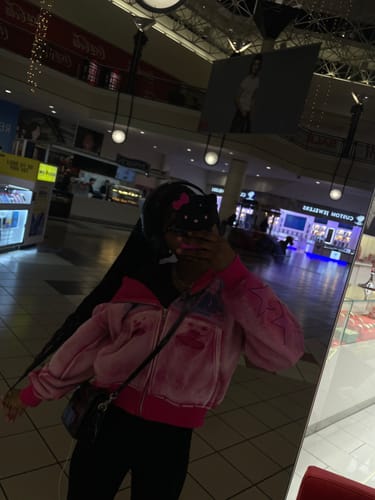 Customer photo review of "FU" PINK ZIP UP