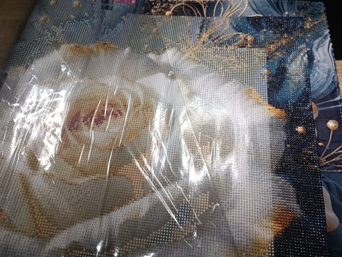 Customer photo review of 5D Diamond Painting – Goldene Stille