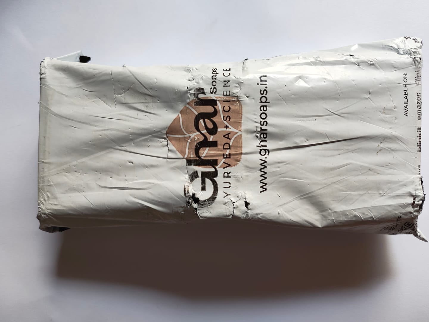 Customer photo review of Magic Soap (Sandal Wood and Saffron Soap)