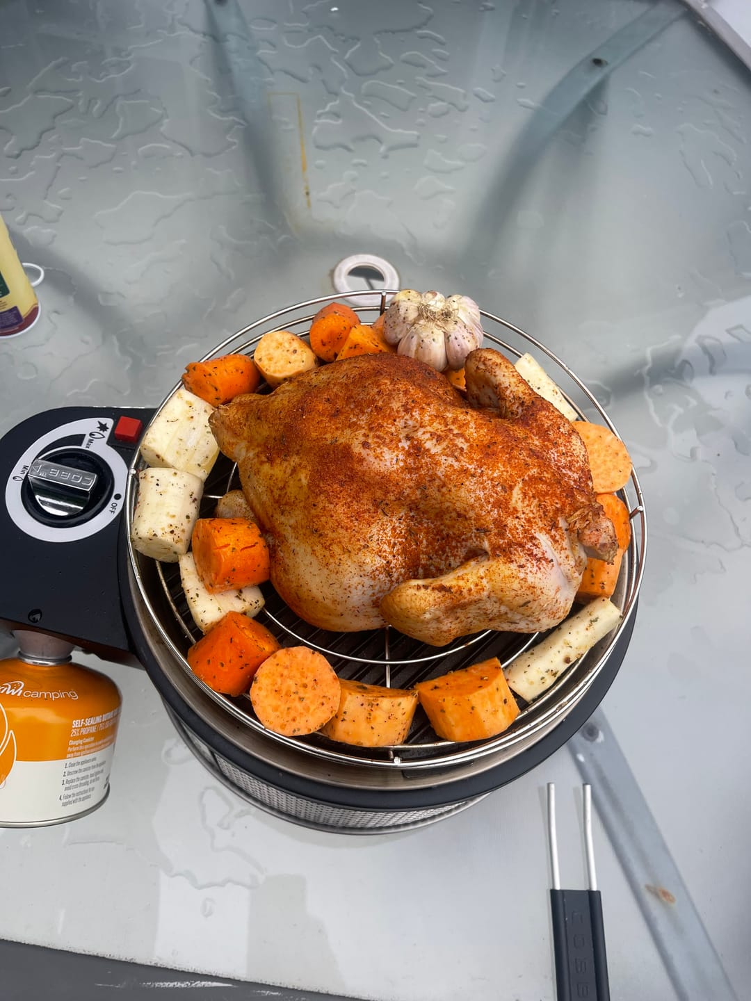Customer photo review of COBB Grill Gas Bundle