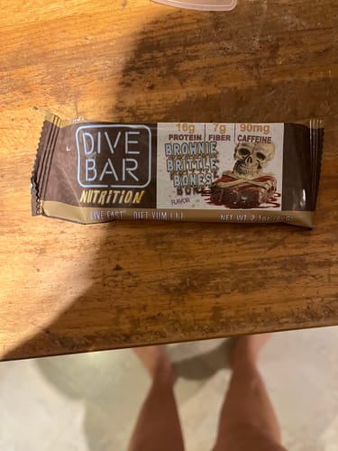Customer photo review of Brownie Brittle  Bonez - 6 Bars