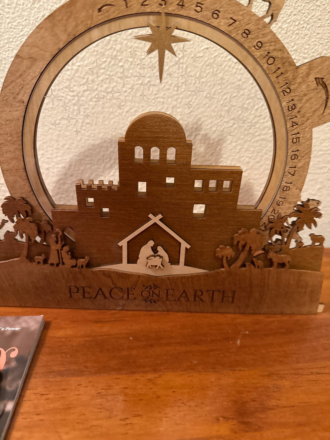 Customer photo review of Christmas Countdown - Nativity Light-Up + Music Display