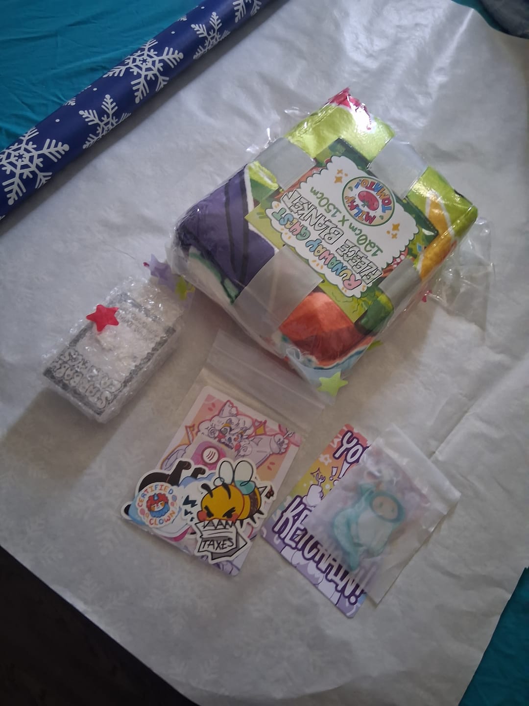 Customer photo review of Star Baby Earrings