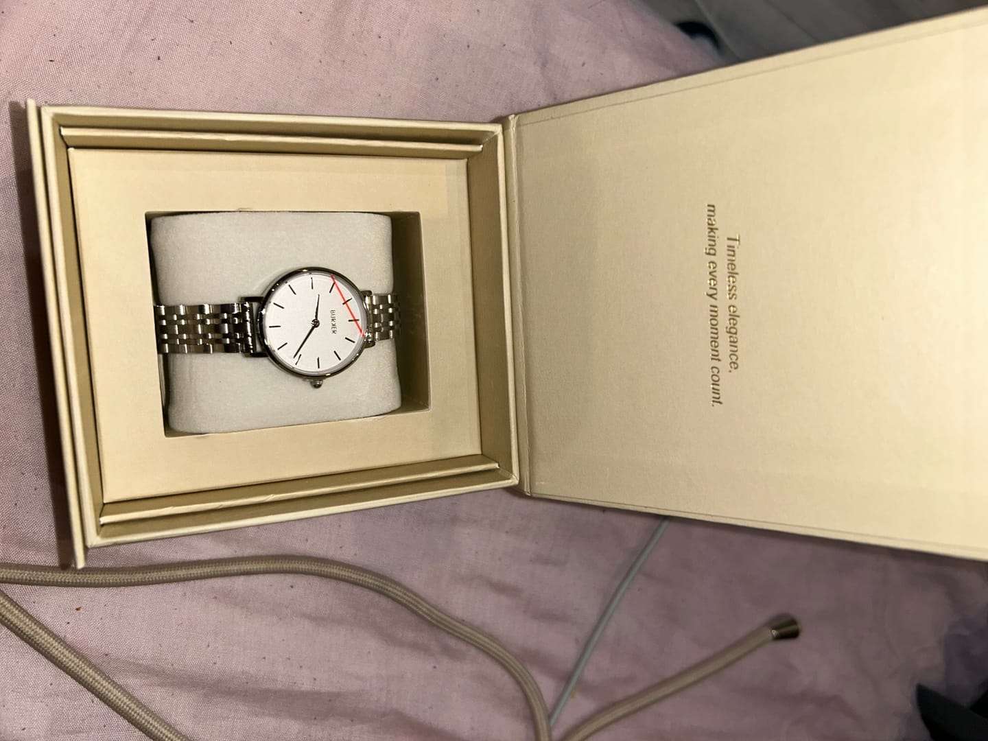 Customer photo review of Ruby Petite Silver White