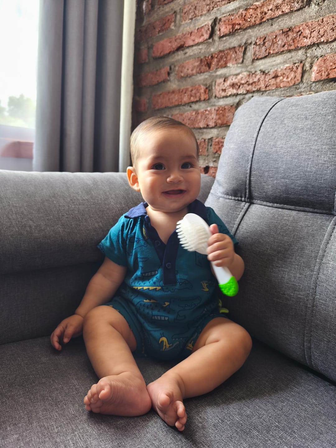 Customer photo review of Conjunto 3 piezas 100% algodón para bebés - ¡Últimos en stock!