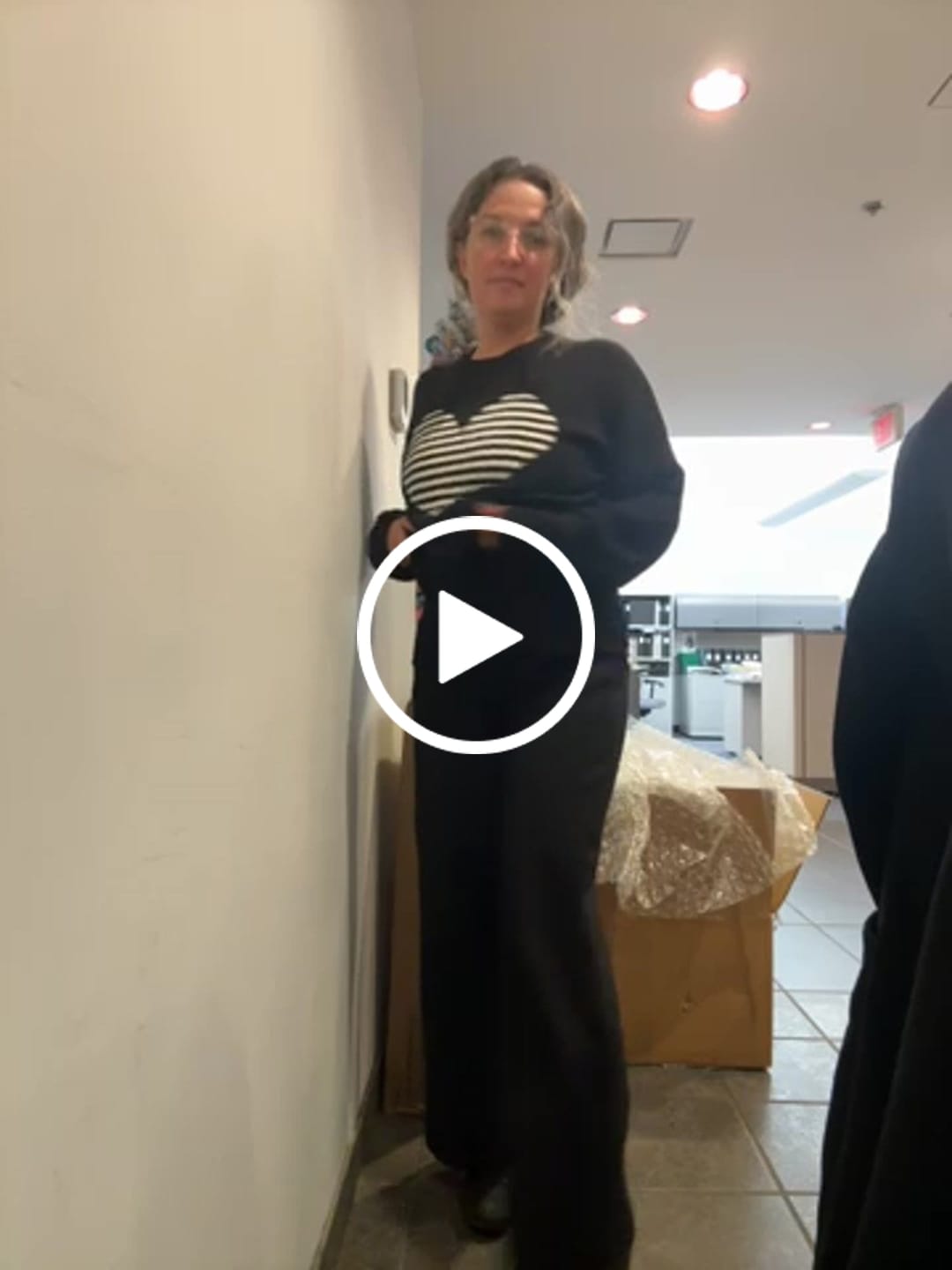 Customer video review of CATHERINE Wide Leg Pant - Ponte