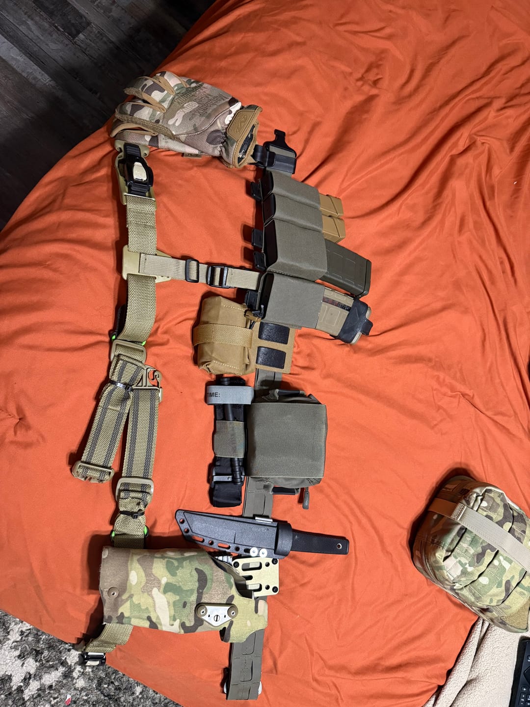 Customer photo review of RTS Tactical Rapid Deploy Mini Belt-Mount IFAK - with CAT