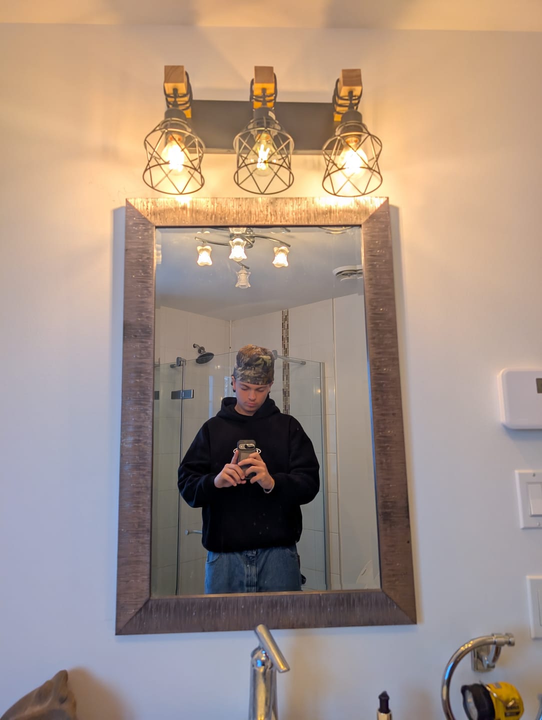 Customer photo review of Bungee Cord Hoodie - Black