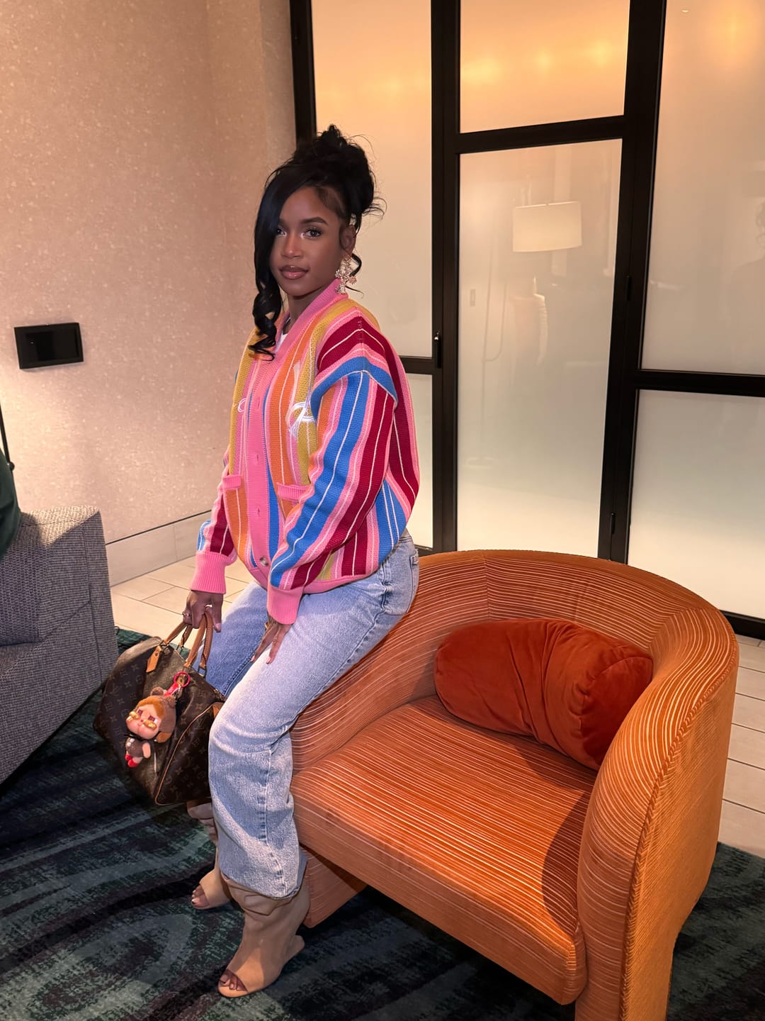 Customer photo review of City Cardigan - “What The?”