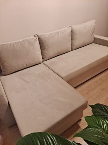 Customer photo review of Narożnik NEO BP velvet