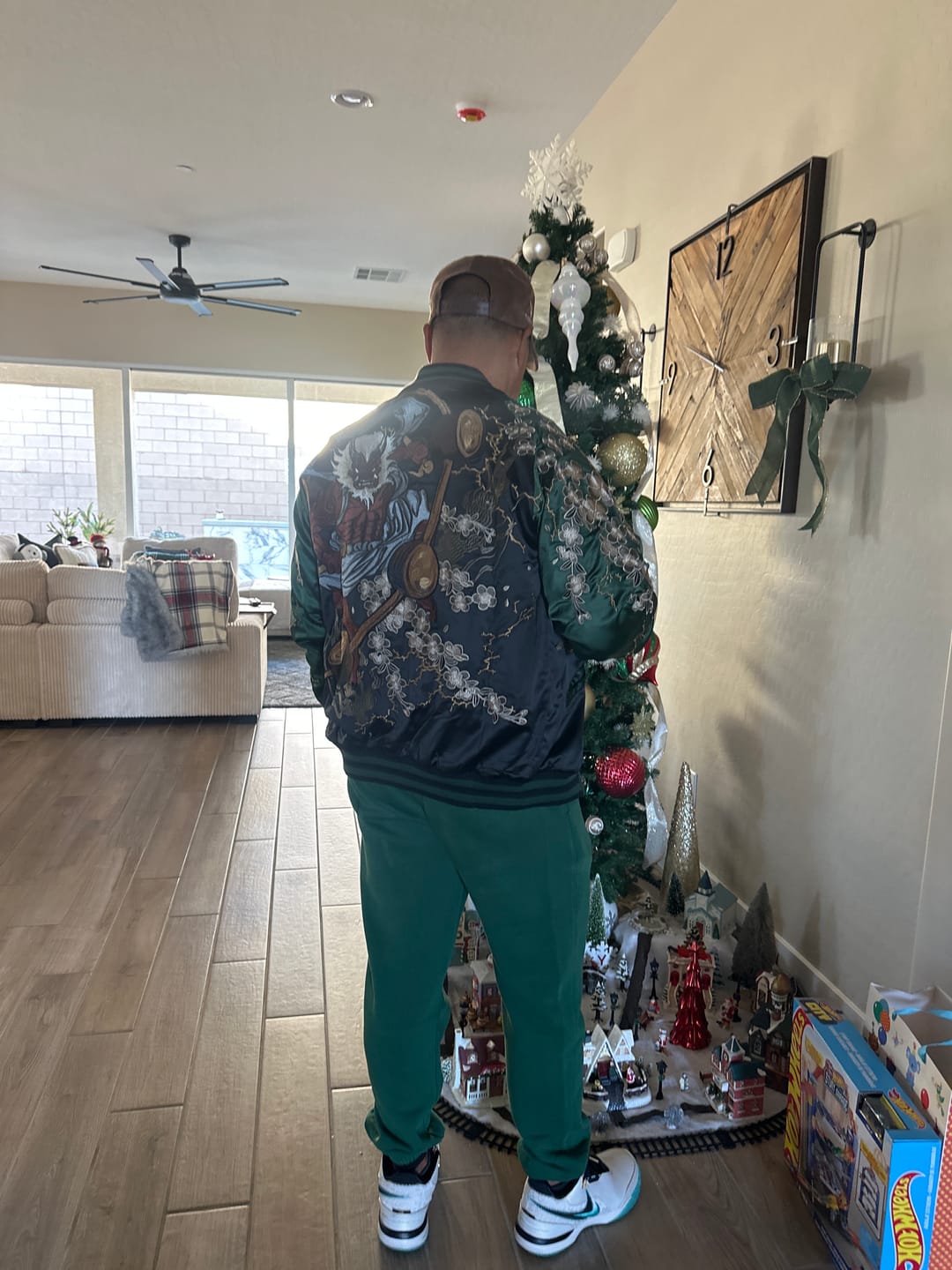 Customer photo review of Raijin & Fujin Sukajan Souvenir Jacket