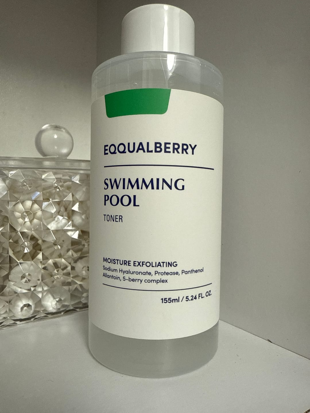 Customer photo review of Pīlinga toniks mirdzuma piešķiršanai ādai EQQUALBERRY Daily Peeling Swimming Pool Toner