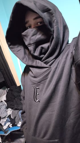 Customer photo review of HJK Exclusive Double Panel Hooded Jacket