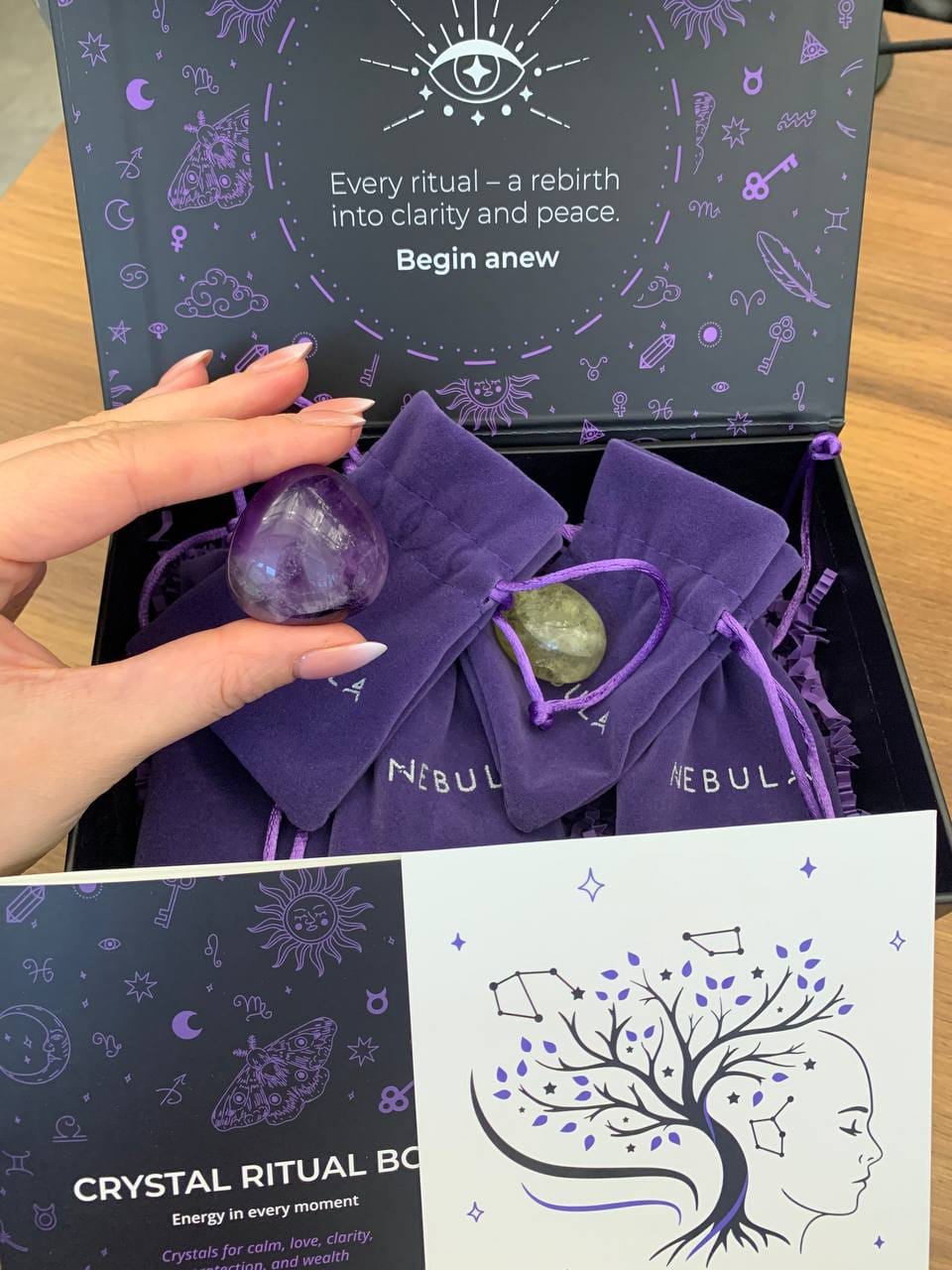 Customer photo review of Crystal Ritual Box