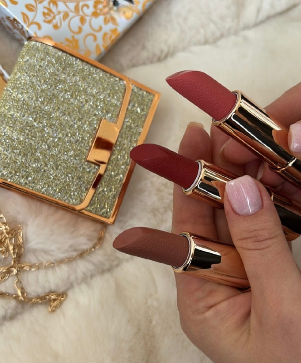 Customer photo review of Velvet Kiss Trio