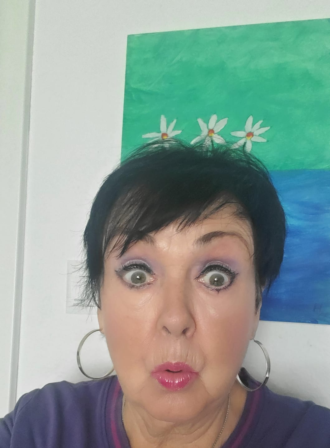 Customer photo review of 501 - Eyeliner flüssig Black