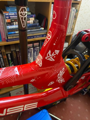 Customer photo review of Occult | Transfer Decals