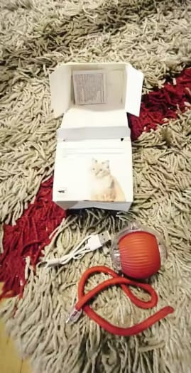 Customer photo review of Pelota interactiva inteligente