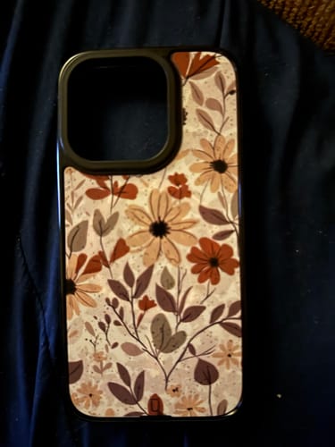 Customer photo review of Dark Fall Floral (Back only)