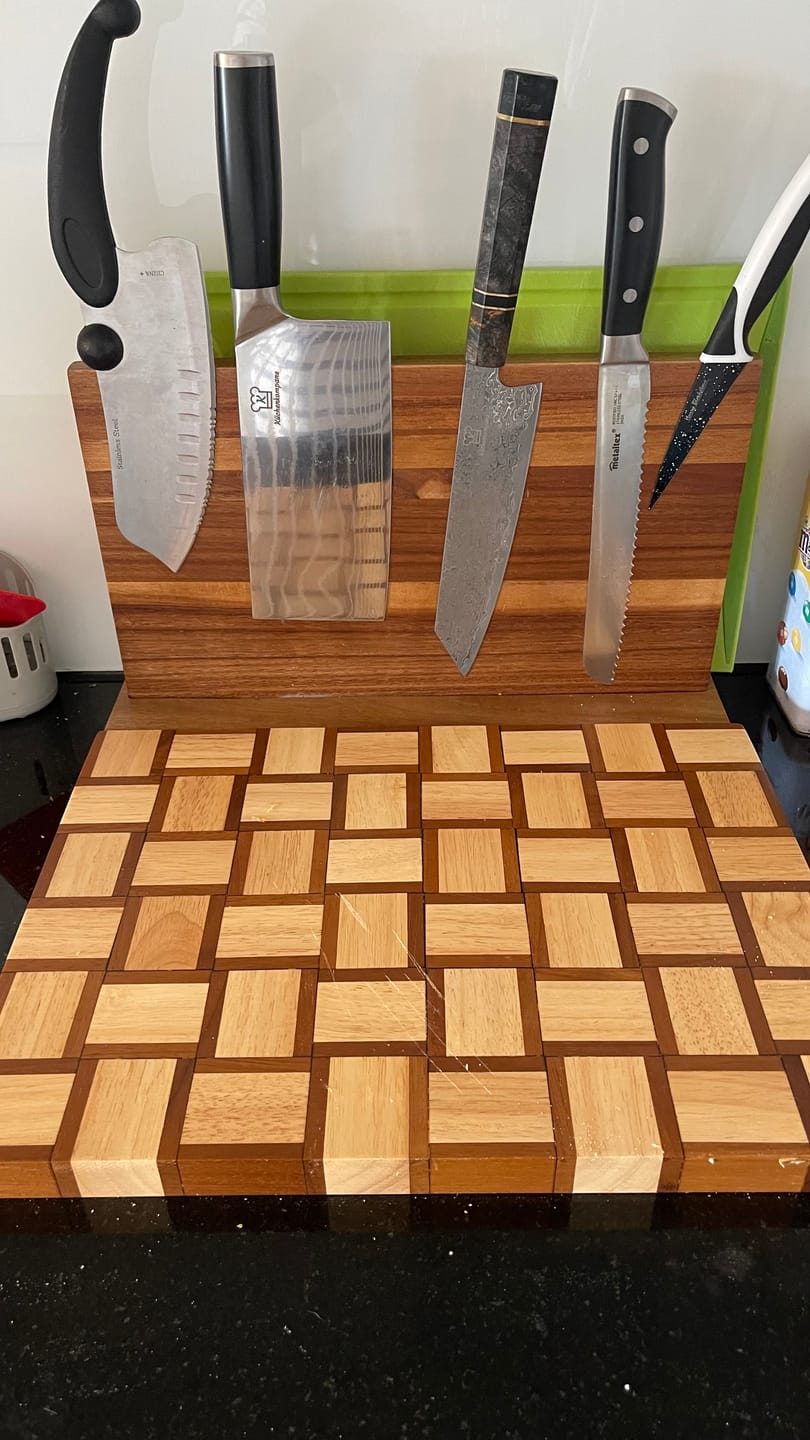 Customer photo review of Damast Gyuto Messer
