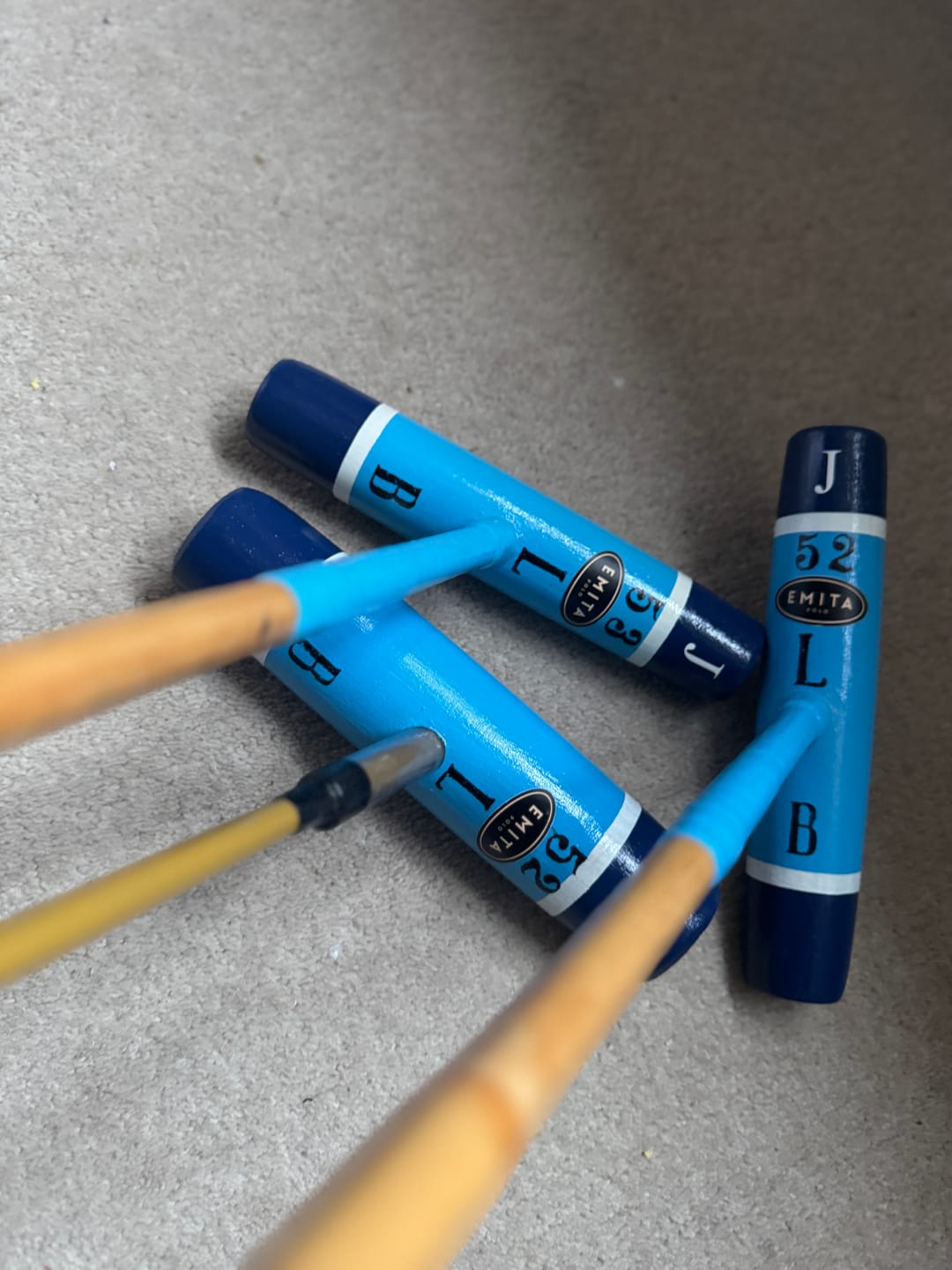 Customer photo review of Polo Mallet 50” to 54” - Painted