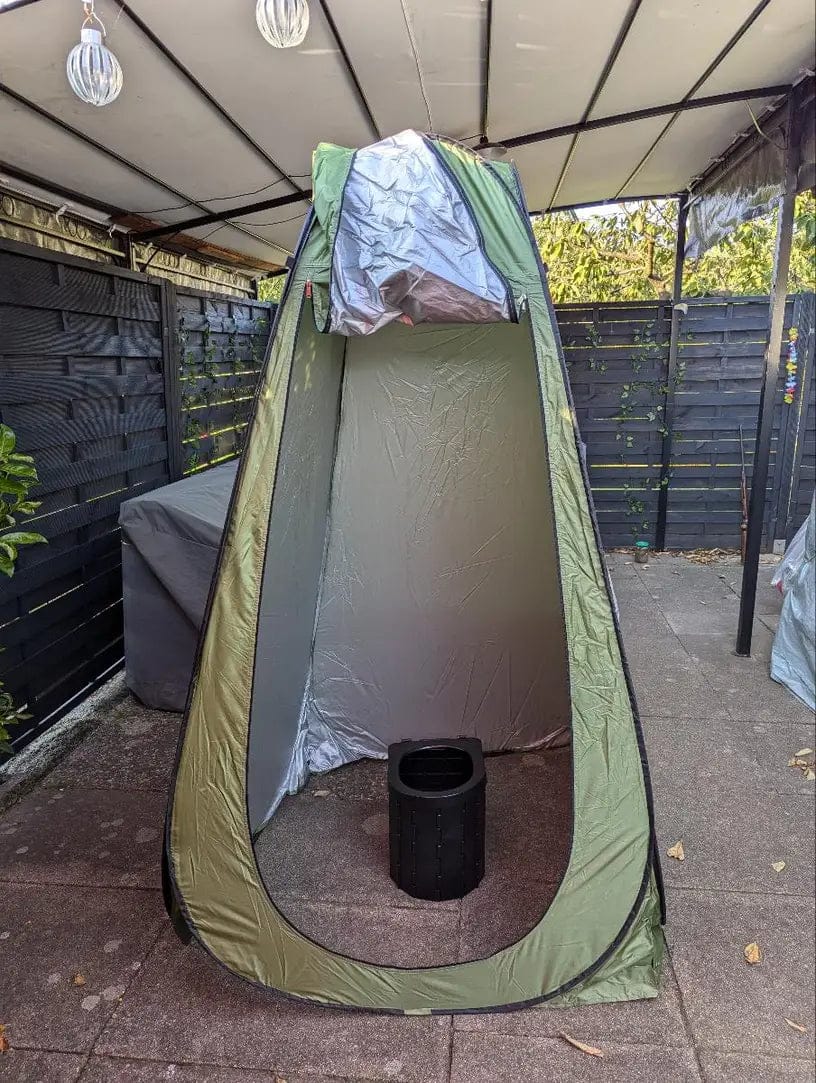Customer photo review of Toilettes Portables Pliables