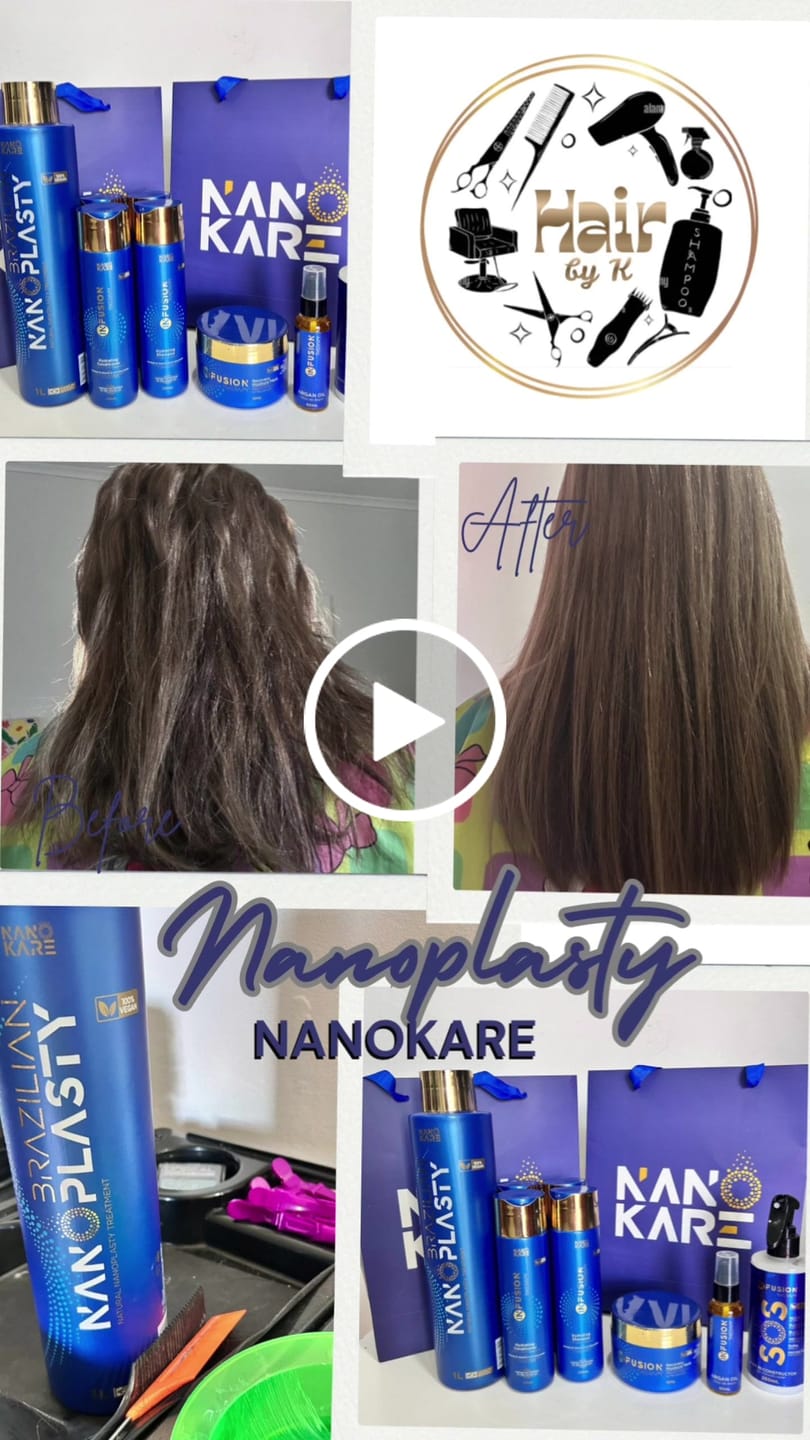 Customer video review of InFusion Brazilian Nanoplasty – Professional Hair Smoothing Treatment (1L)