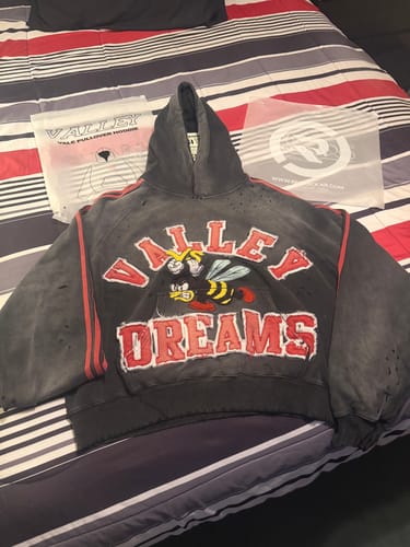 Customer photo review of Vale Forever Anthem Pullover Hoodie Black