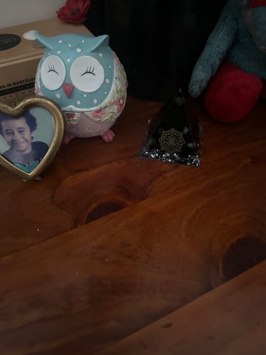 Customer photo review of The Earth Anchor Orgone Pyramid