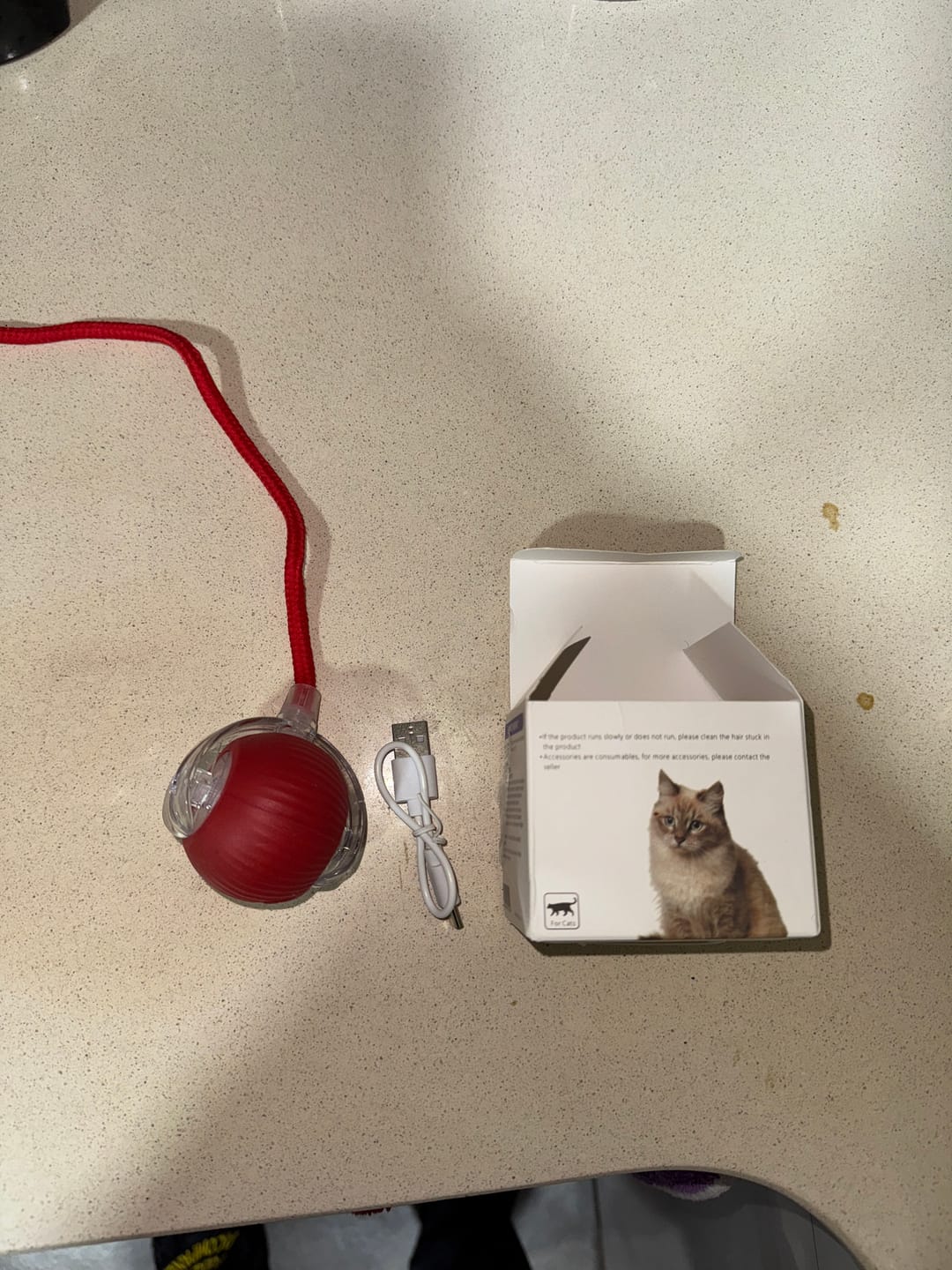 Customer photo review of Pelota interactiva inteligente