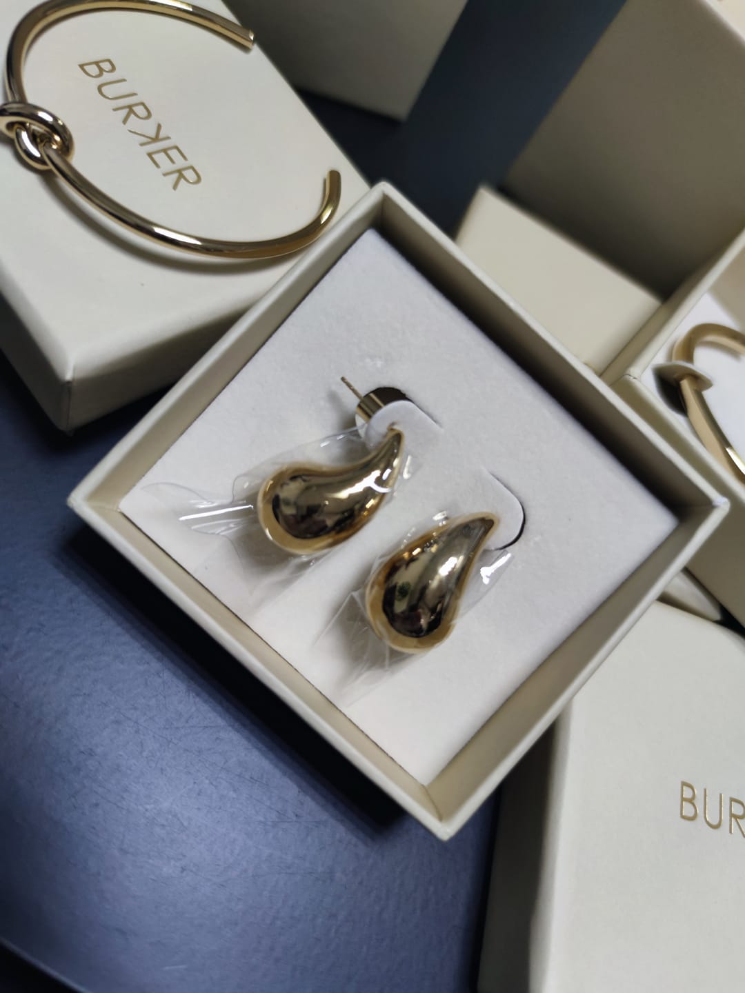 Customer photo review of Britt Earrings