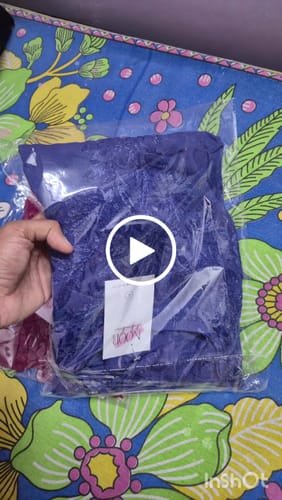 Customer video review of Zimra Royal Blue Viscose Sleeveless Set