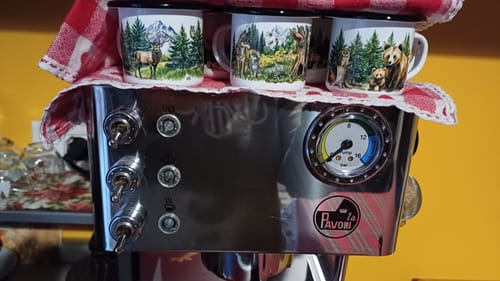 Recensione con foto di un cliente su Mondi del Bosco - Set 5 tazze in metallo smaltate