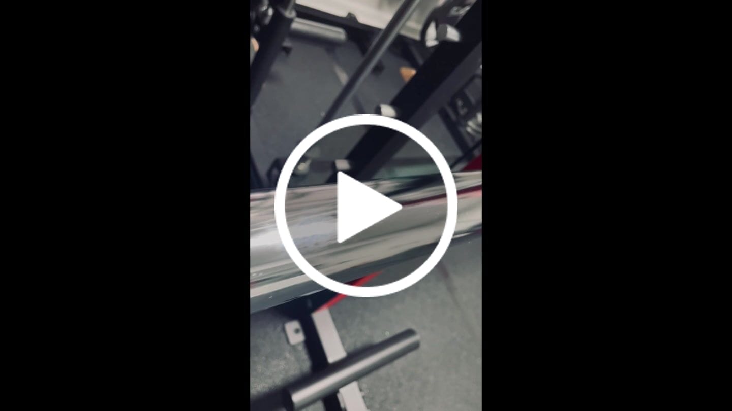 Customer video review of RitFit 7FT Olympic Barbell Bar 2'' Weight Lifting Bar