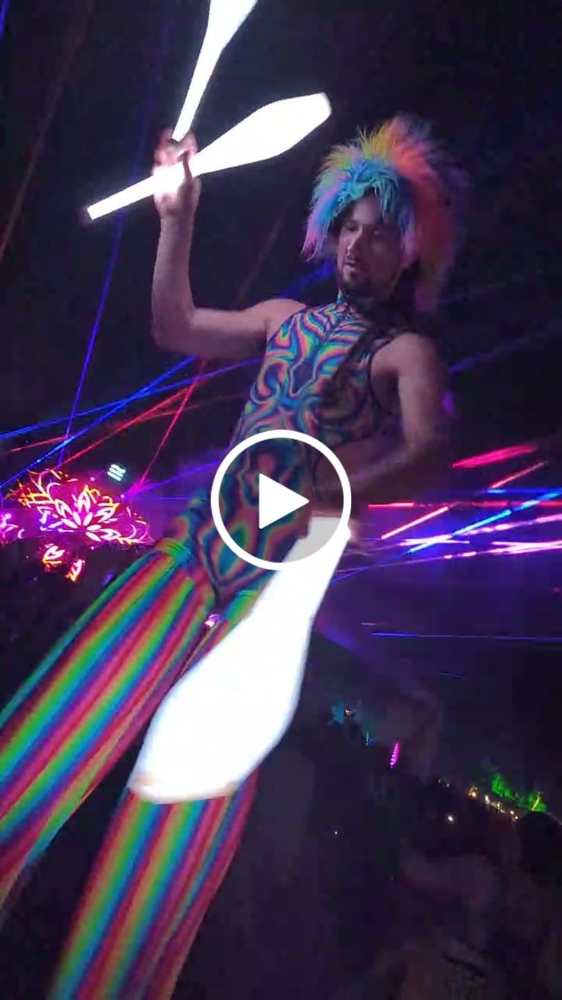 Customer video review of Electric Feel Cut Out Catsuit