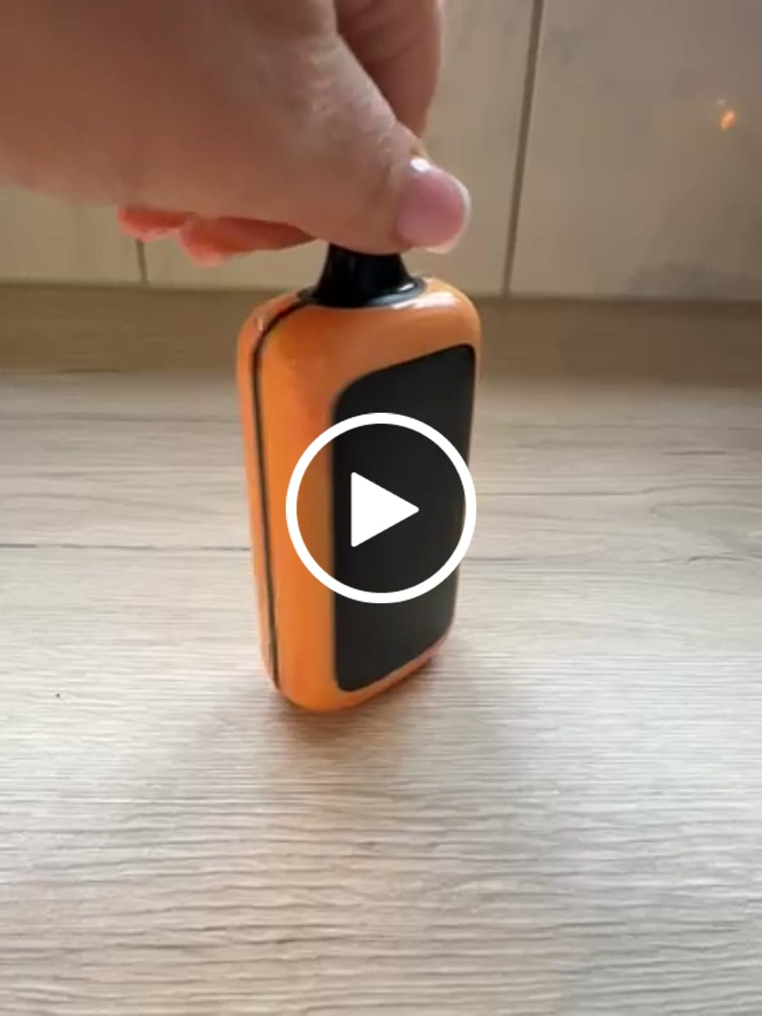 Customer video review of Double Apple