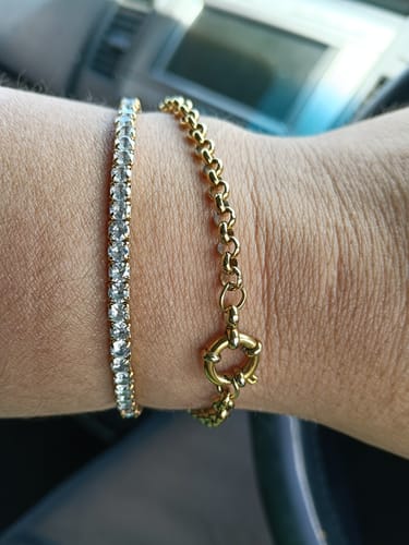 Customer photo review of The Sofia Bracelet