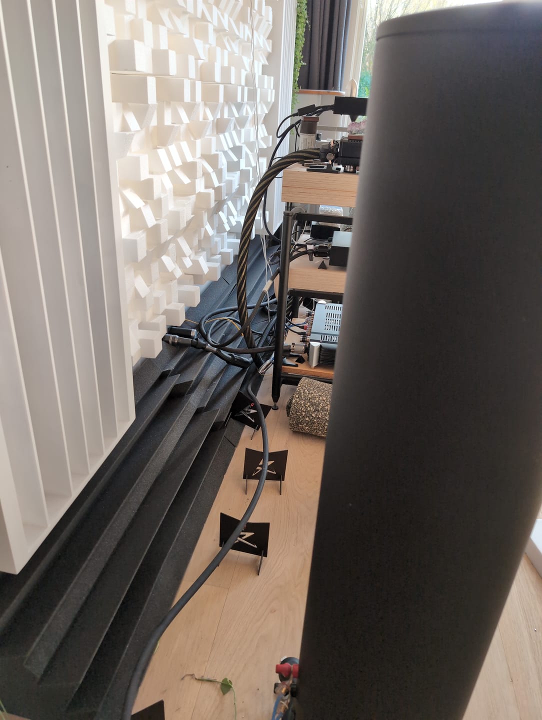 Customer photo review of Bass Trap - 30x90 (30cm zijde, 90cm lengte)