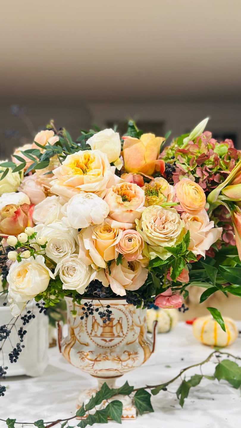 Customer photo review of Coral Peach Ranunculus