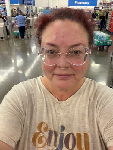 Customer photo review of Nina Eyeglasses