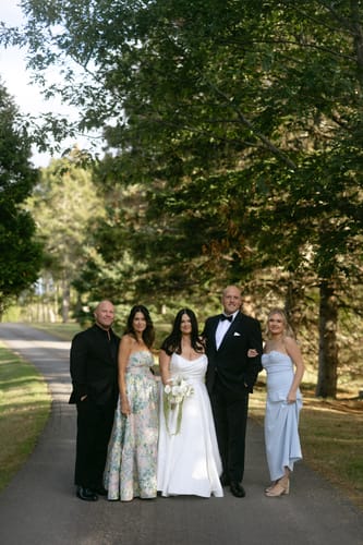 Customer photo review of Genevieve Gown by Mac Duggal - RENTAL