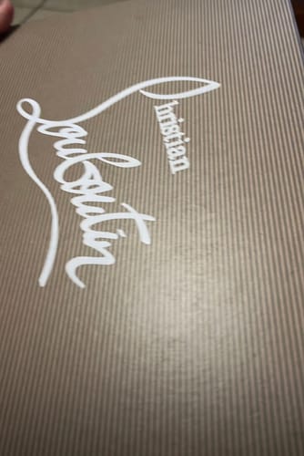 Customer photo review of Cristian LouBoutin Black